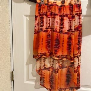flowy summer skirt, new